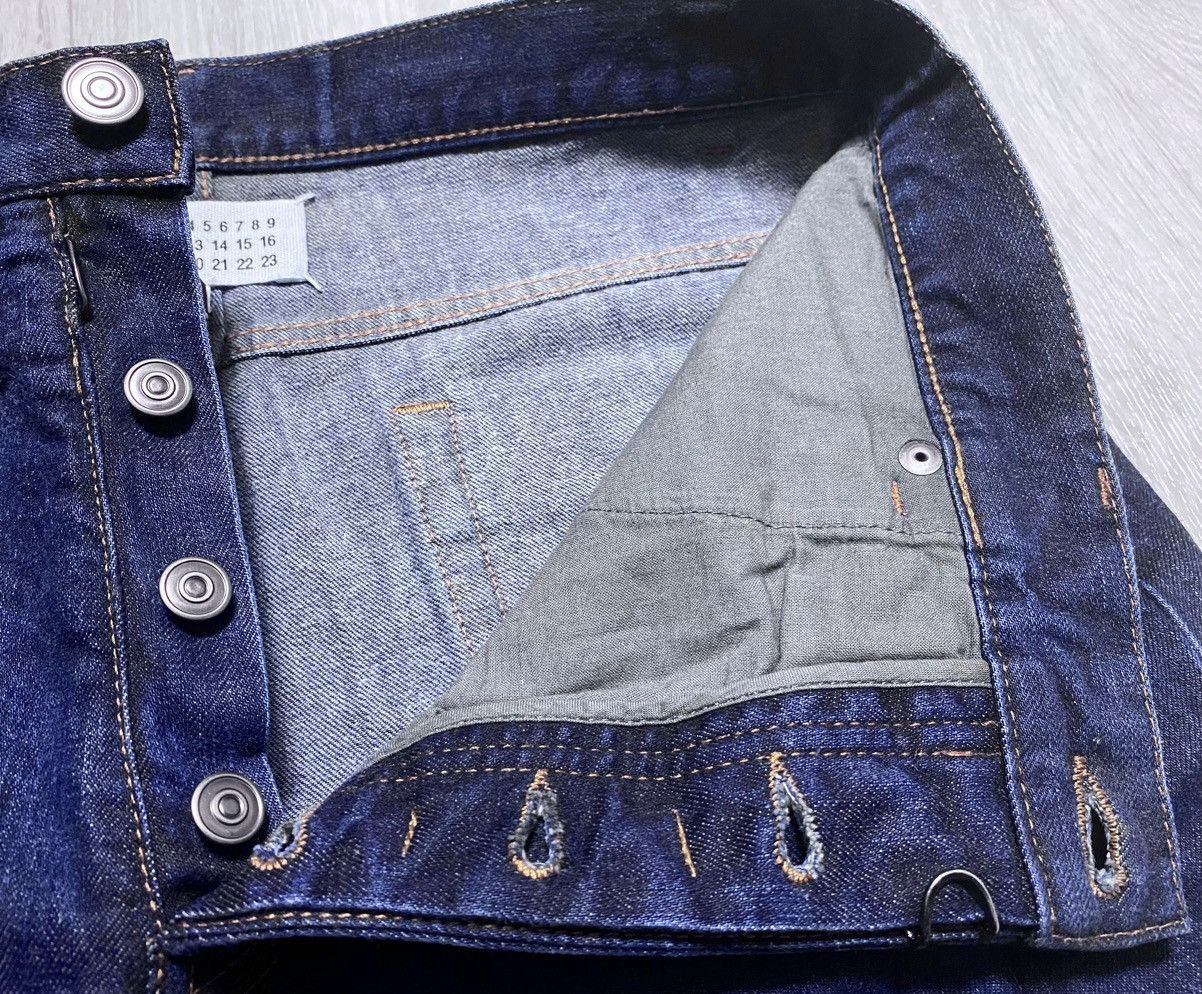Maison Margiela Maison Martin Margiela ‘14 Main 10 Line Navy Slim Jean Denim Size US 34 / EU 50 - 12 Thumbnail