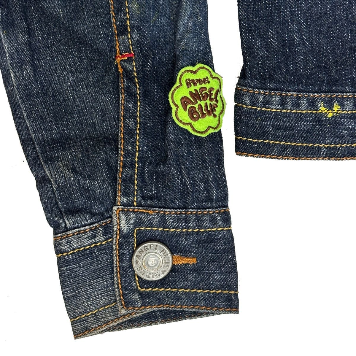 Angel Blue × Japanese Brand Angel Blue Embroidered, Printed and Patched Denim Jacket Size US M / EU 48-50 / 2 - 7 Thumbnail