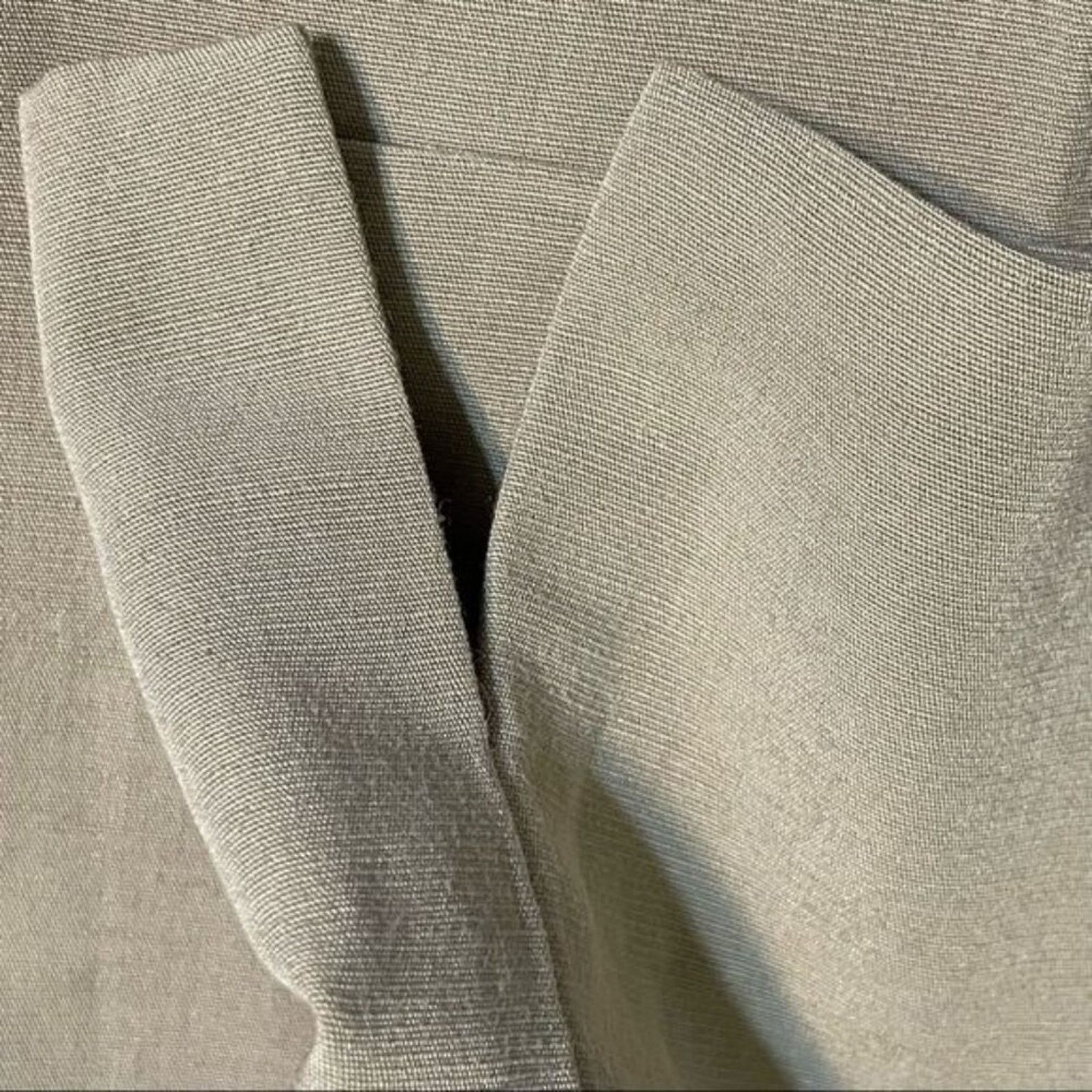 Evan Picone Evan Picone Womens Linen Blend Pants Size 10 Beige Size 32" / US 10 / IT 46 - 5 Thumbnail