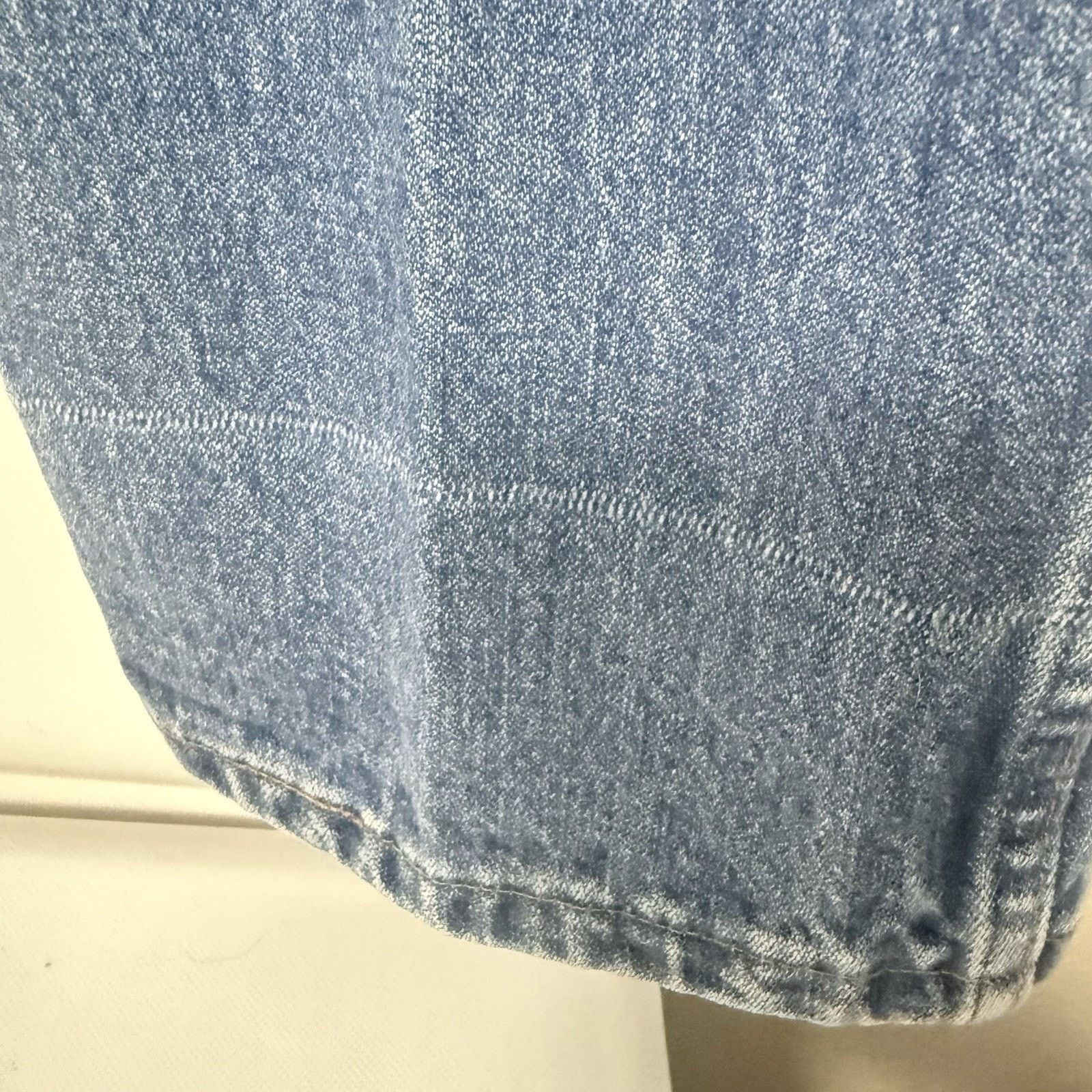 Wrangler Vintage 80s 90s Wrangler 13MWZGK Stonewash Cowboy Cut Jeans Size US 34 / EU 50 - 6 Thumbnail