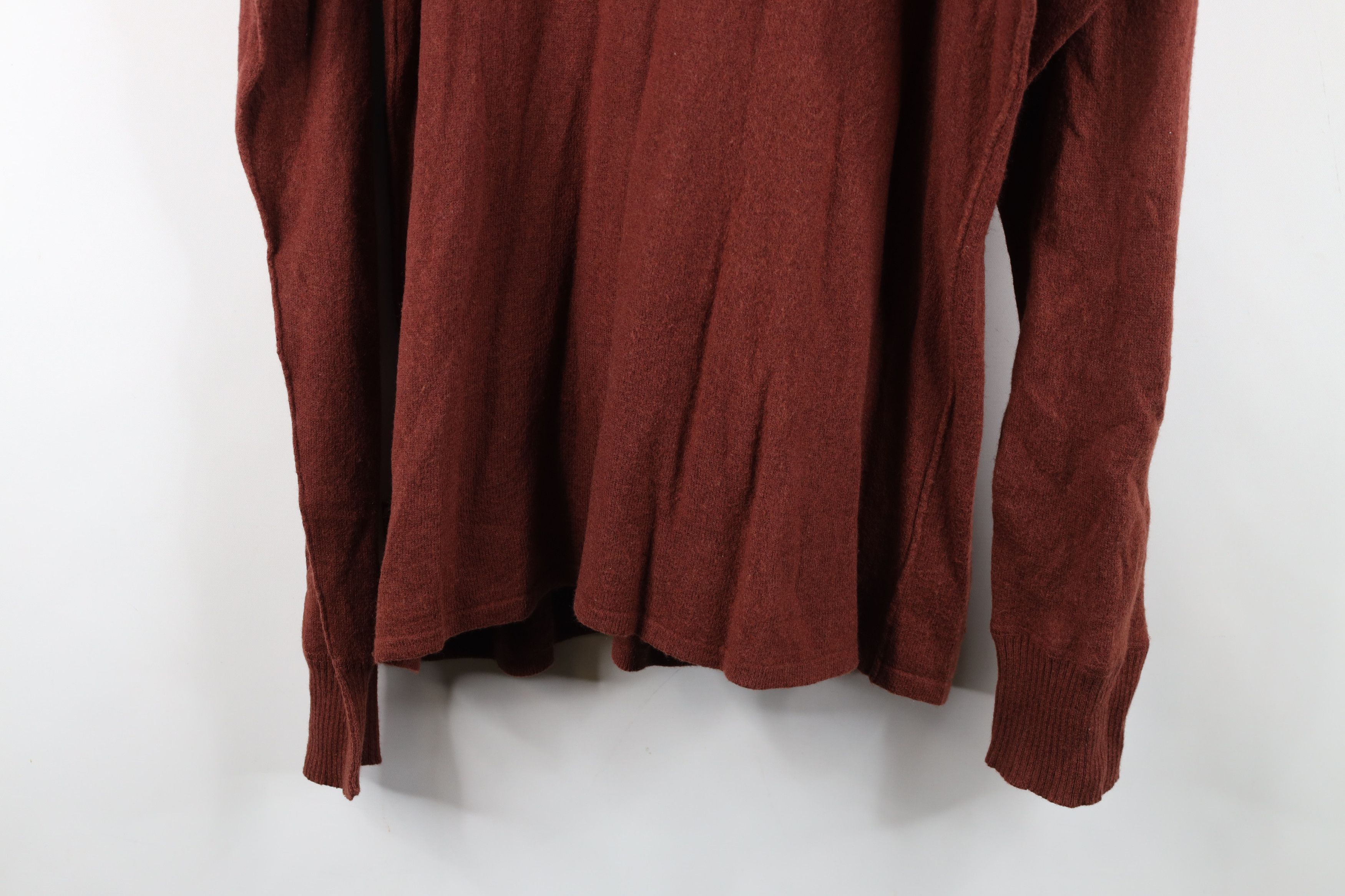 The North Face Vintage The North Face Wool Blend Knit Half Zip Sweater Red Size US M / EU 48-50 / 2 - 15 Thumbnail