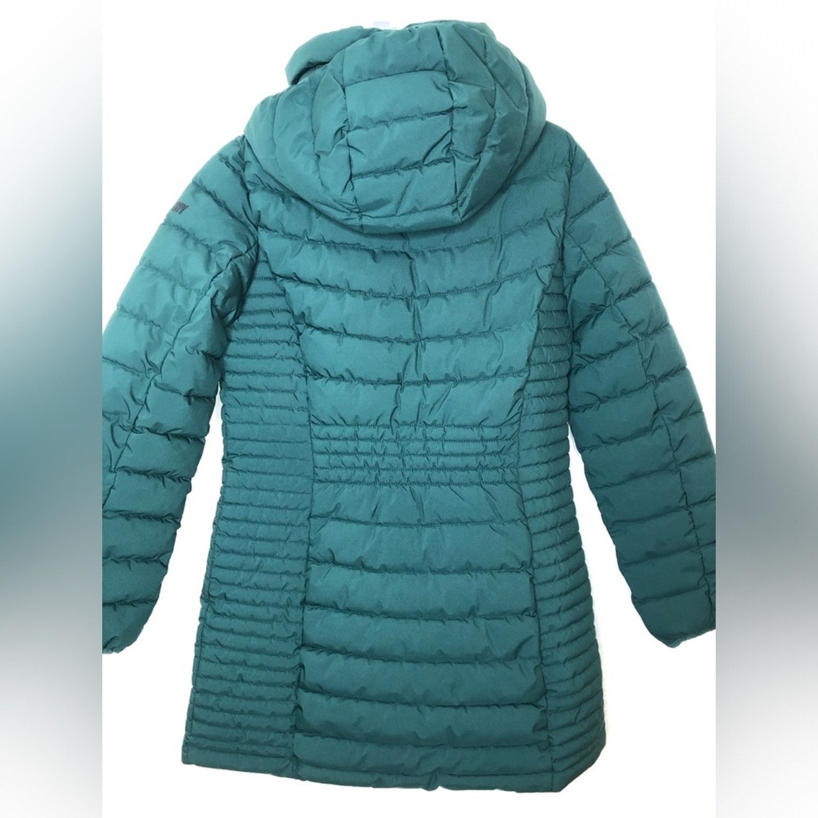 DKNY DKNY Women’s Green Puffer Long Jacket— Small— BEAUTIFUL!! Size S / US 4 / IT 40 - 10 Thumbnail