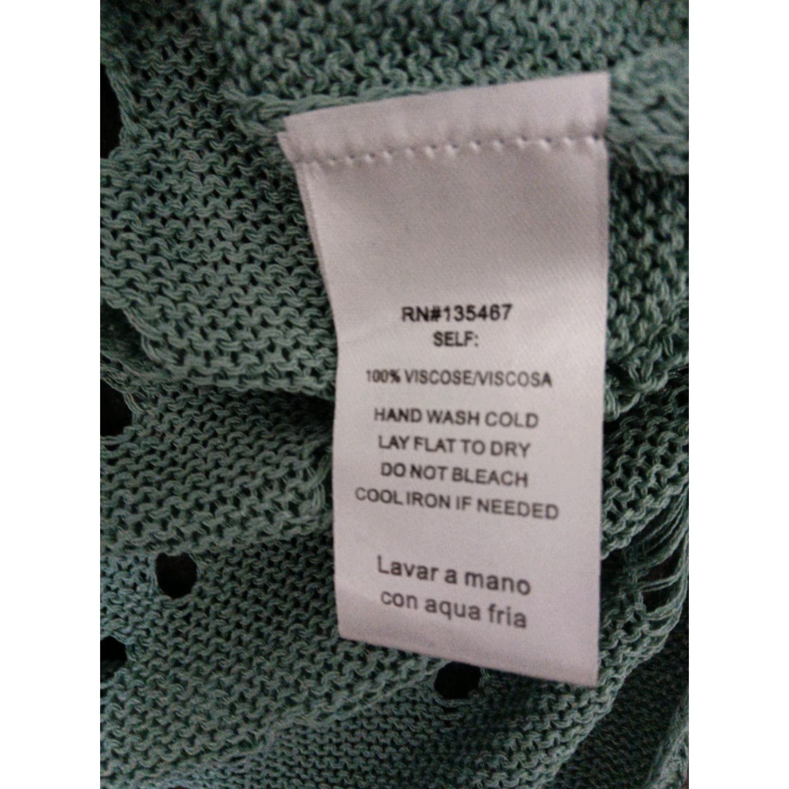 Altea Codigo Crochet Long Knit Dress Color Teal Size S Size S / US 4 / IT 40 - 7 Thumbnail