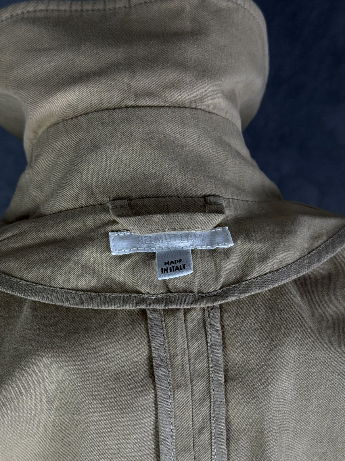 Helmut Lang Vintage Helmut Lang Women’s Double-Breasted Trench Coat 38 Size XS / US 0-2 / IT 36-38 - 14 Thumbnail