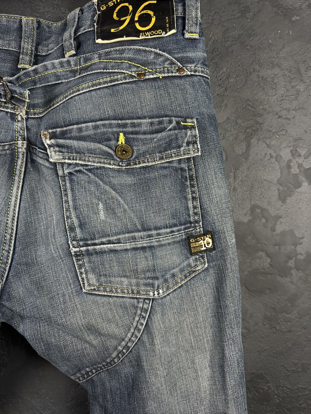 G-Star × Japanese Brand × Vintage Vintage G Star Raw Elwood 96 Japanese Archival Cargo Pants Size US 34 / EU 50 - 6 Thumbnail