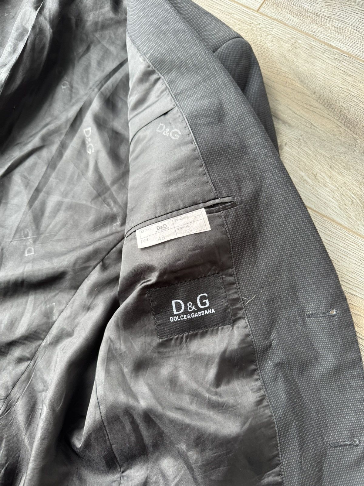 Dolce & Gabbana Vintage Dolce Gabbana Men's Blazer Size 48R - 9 Thumbnail