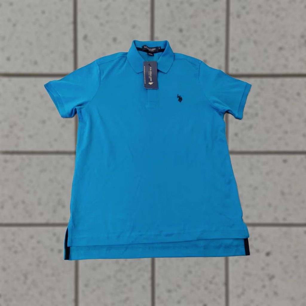 Vintage Mens U.S. Polo Assn Shirt S Small Blue Cotton Polo Shirt Men Small Blue Cotton Size US S / EU 44-46 / 1 - 1 Thumbnail