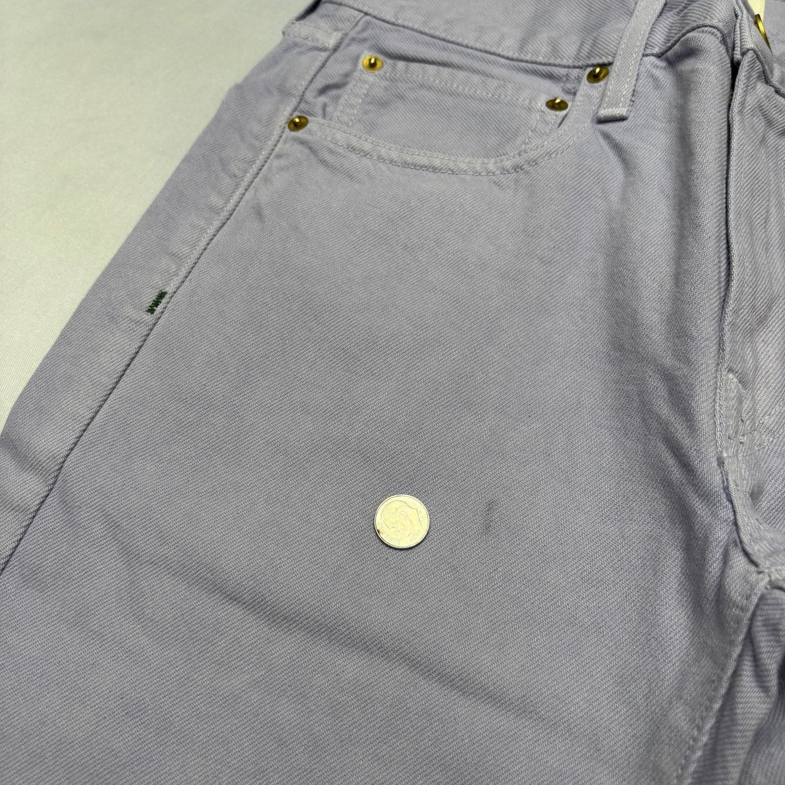 Sid Mashburn Sid Mashburn Straight Leg Jeans 28x30 Purple Denim 5 Pocket Size US 28 / EU 44 - 10 Thumbnail