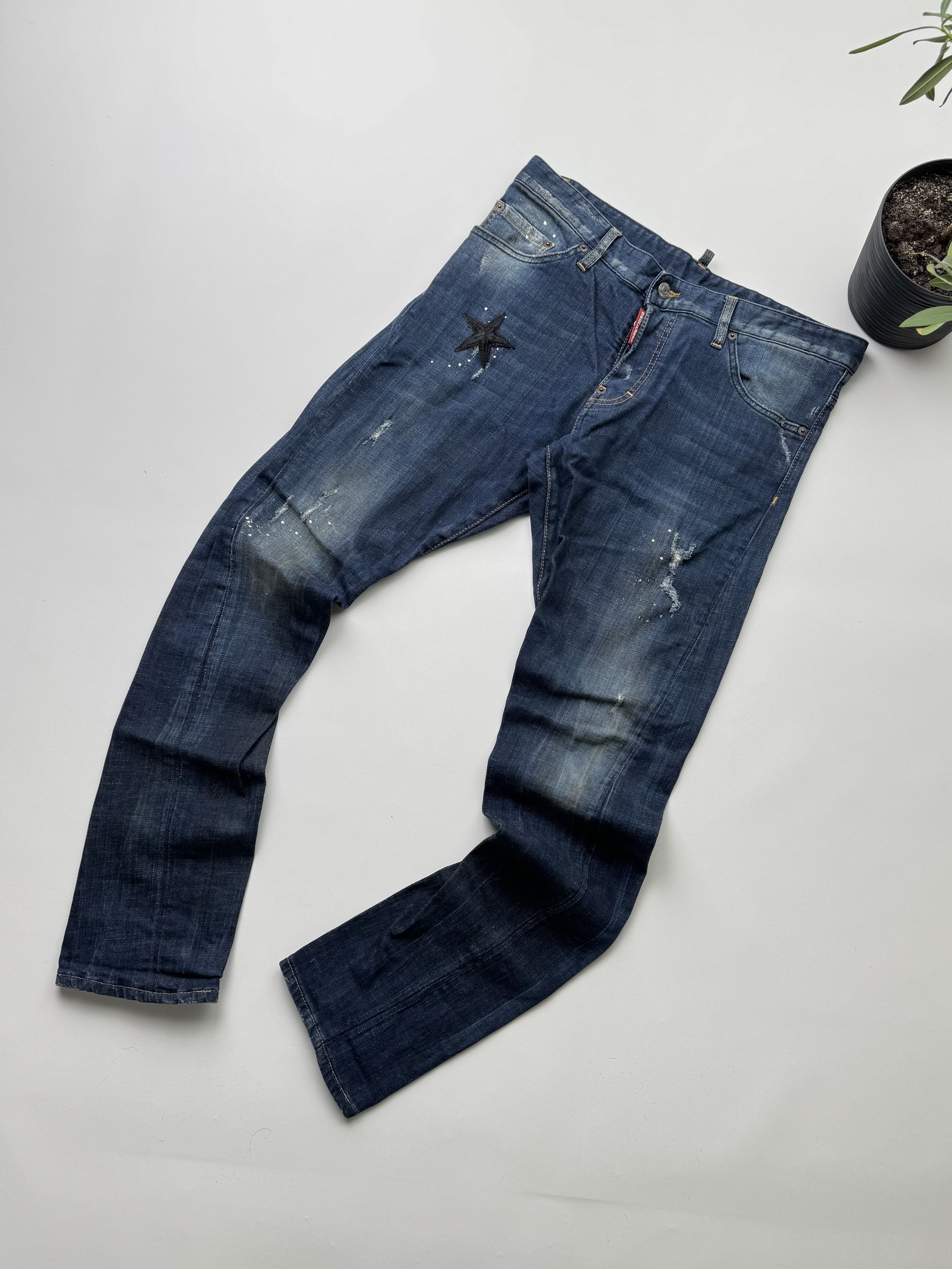 Dsquared2 Dsquared2 Many Details Jeans (378) Size US 32 / EU 48 - 1 Thumbnail