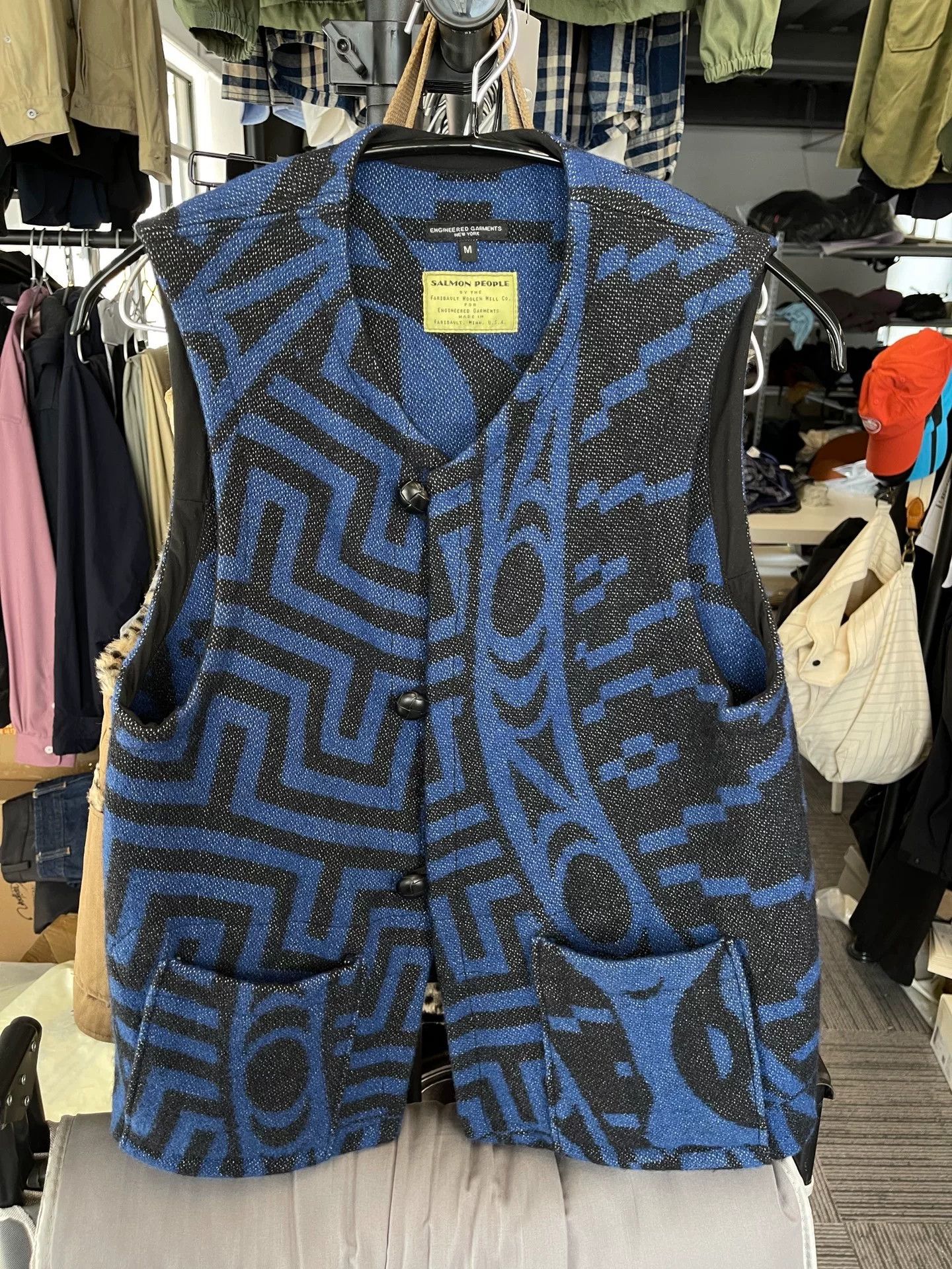 Engineered Garments Engineered Garments x Salmon People Wool Vest Size US M / EU 48-50 / 2 - 1 Thumbnail