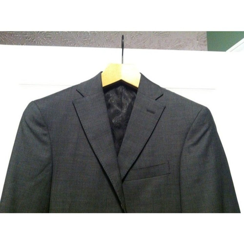 Murano MURANO MENS GRAY 100%WOOL SPORT COAT BLAZER JACKET SIZE: 36R Size 36R - 2 Thumbnail