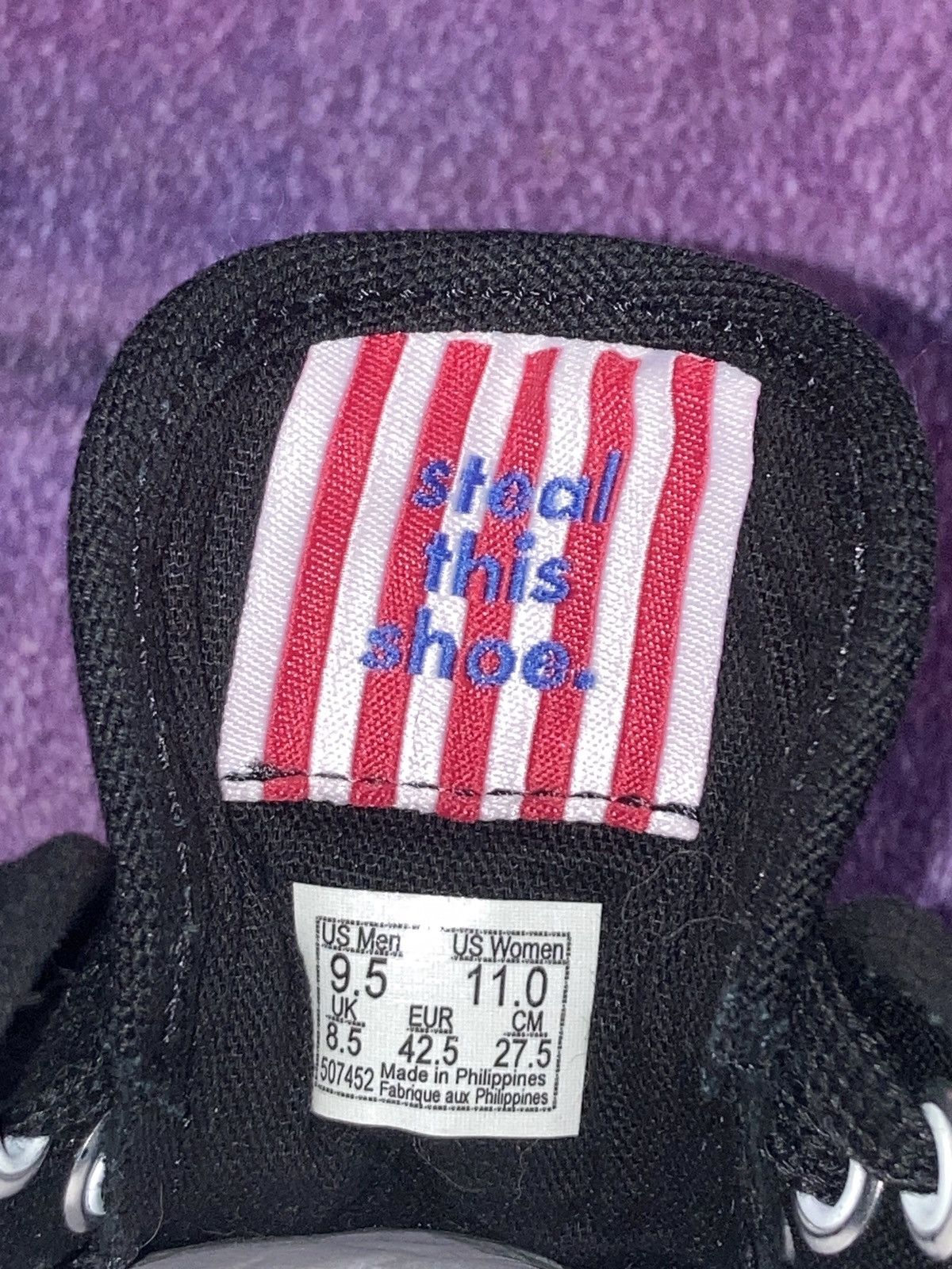 FUCT × Vans Fuct Vans Reissue 44 Black/Black/Mar Size US 9.5 / EU 42-43 - 6 Thumbnail