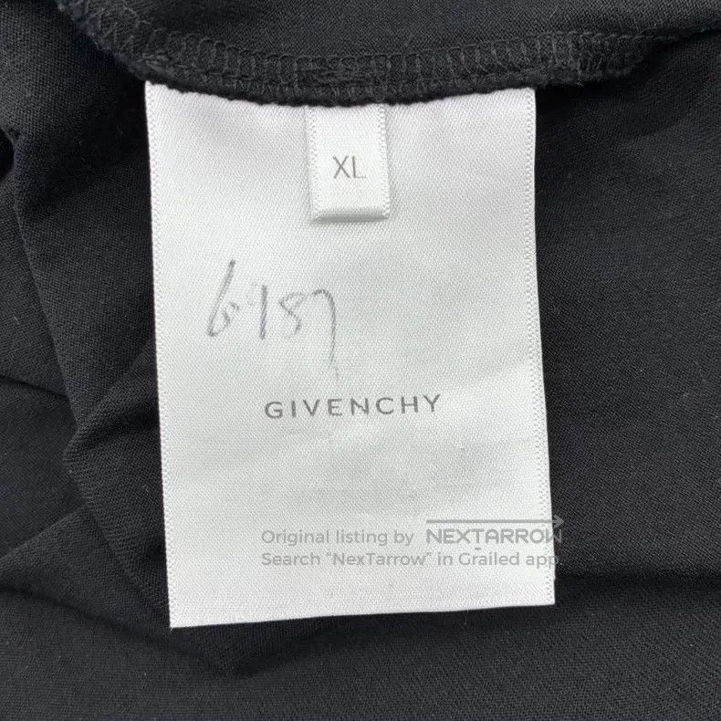Givenchy Givenchy Floral Plant Embroidery Logo Print Black Short Sl Size US XL / EU 56 / 4 - 5 Thumbnail