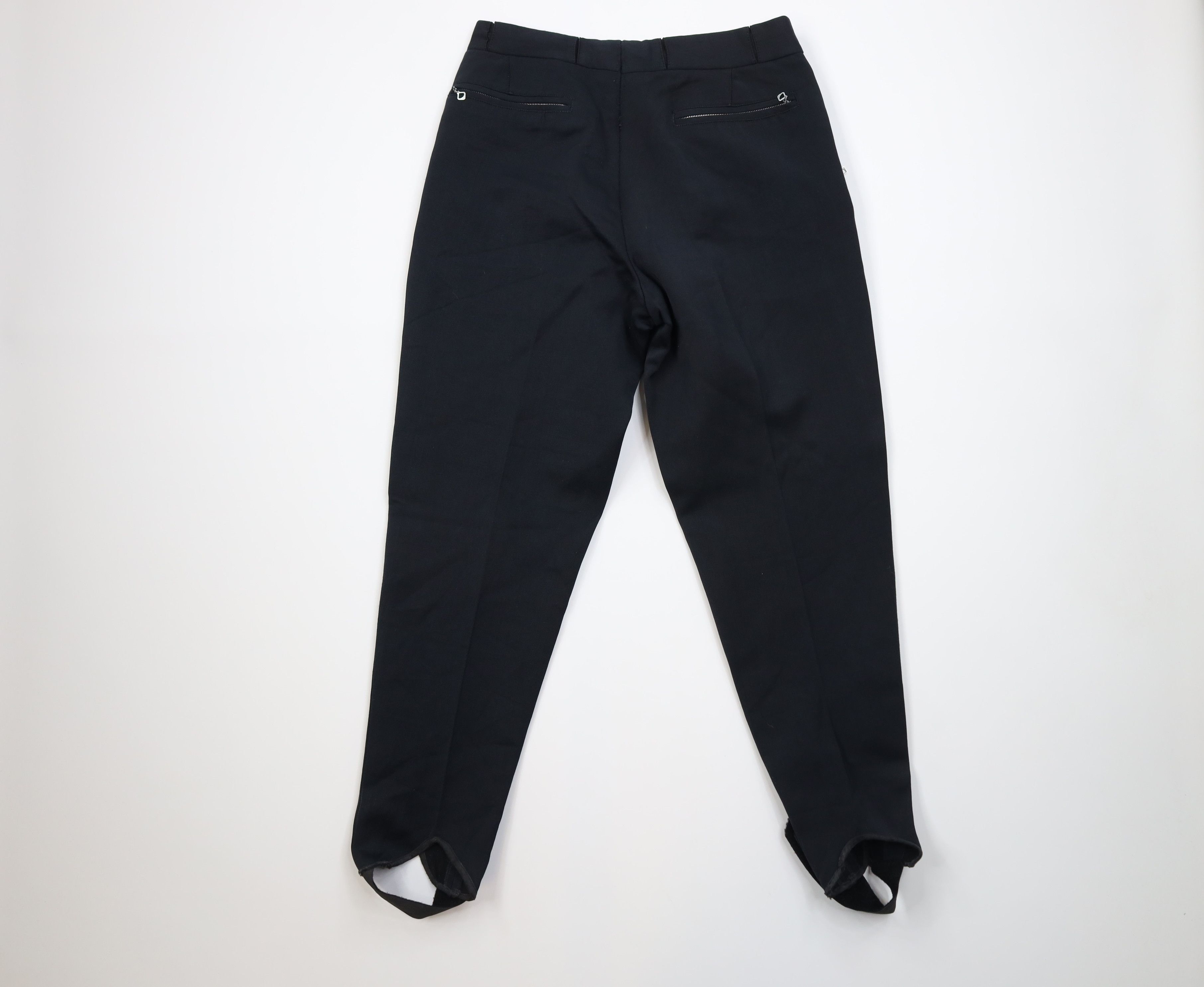 Vintage Vintage 50s Blend Stirrup Skiing Pants Trousers Black USA Size US 32 / EU 48 - 12 Thumbnail