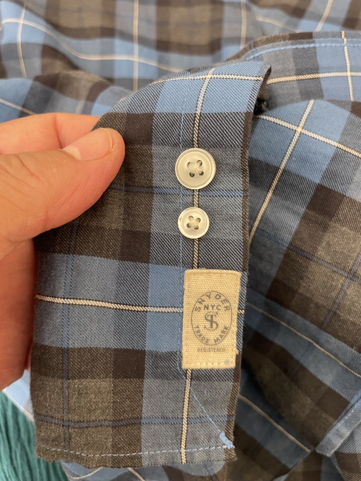 Todd Snyder Plaid Cotton Dress Shirt 16 32/33 Size US M / EU 48-50 / 2 - 10 Thumbnail
