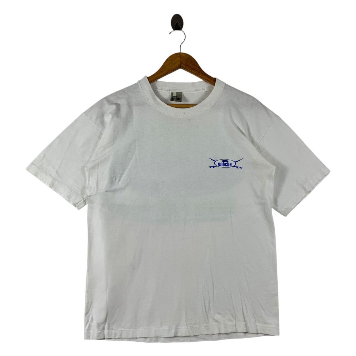 Gotcha Vintage 90s GOTCHA big logo back hit spellout surfing tee Size US M / EU 48-50 / 2 - 2 Thumbnail