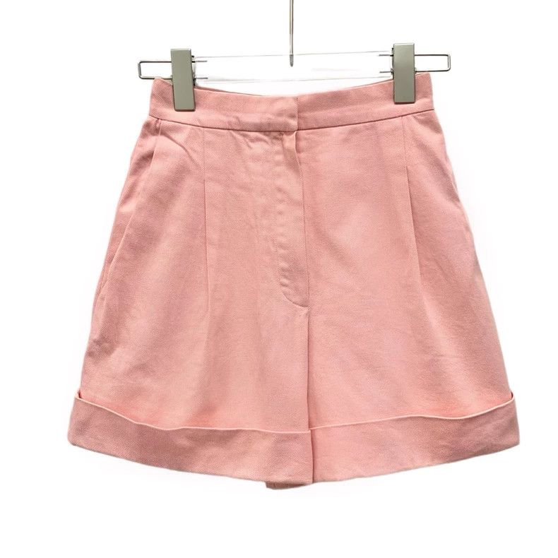 Chanel Chanel Cuba Series Pink Cotton Casual Shorts 2506-Nextarrow Size 24" / US 00 / IT 34 - 1 Thumbnail