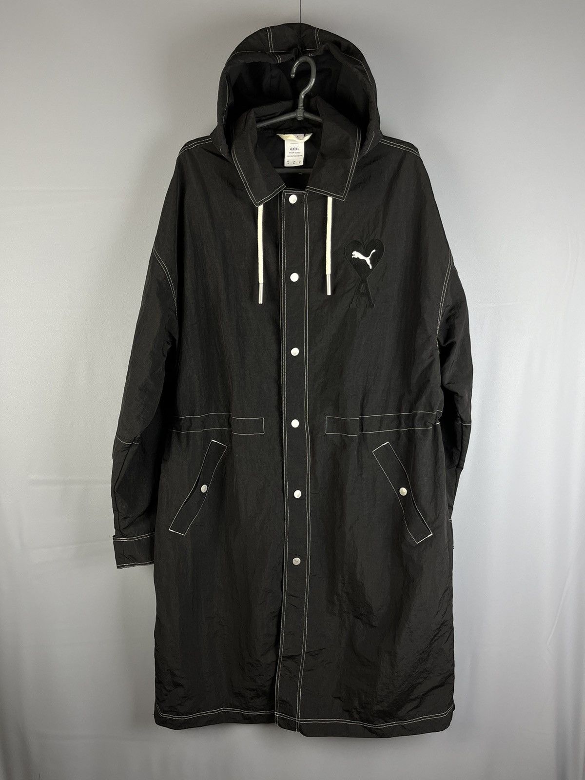 AMI × Puma PUMA X Ami Alexandre Mattiussi Lightweight Nylon Jacket $325 Size US M / EU 48-50 / 2 - 3 Thumbnail