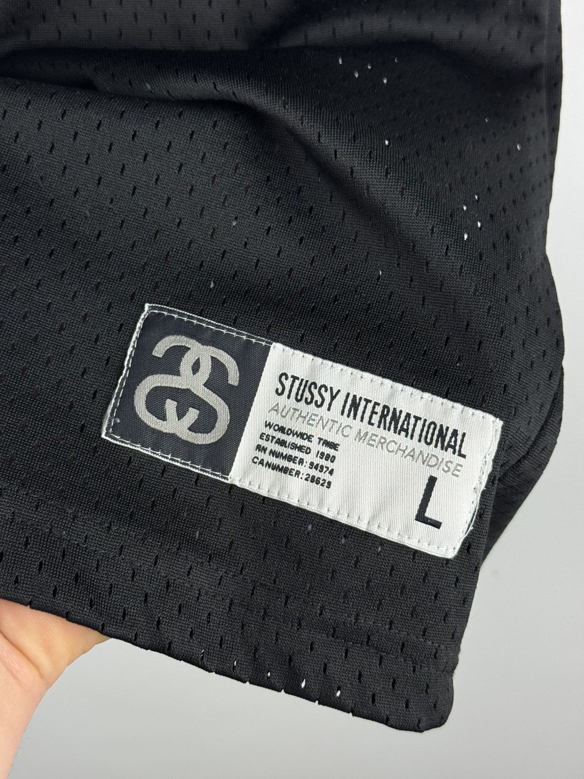 Stussy Stussy American Basketball / Football Jersey T-Shirt Size US L / EU 52-54 / 3 - 4 Thumbnail