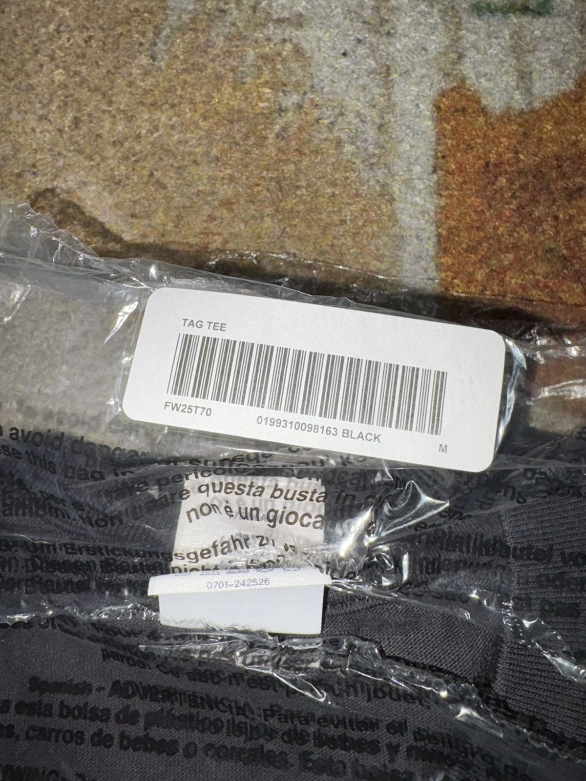 Supreme Supreme Tag Tee Size US M / EU 48-50 / 2 - 5 Thumbnail