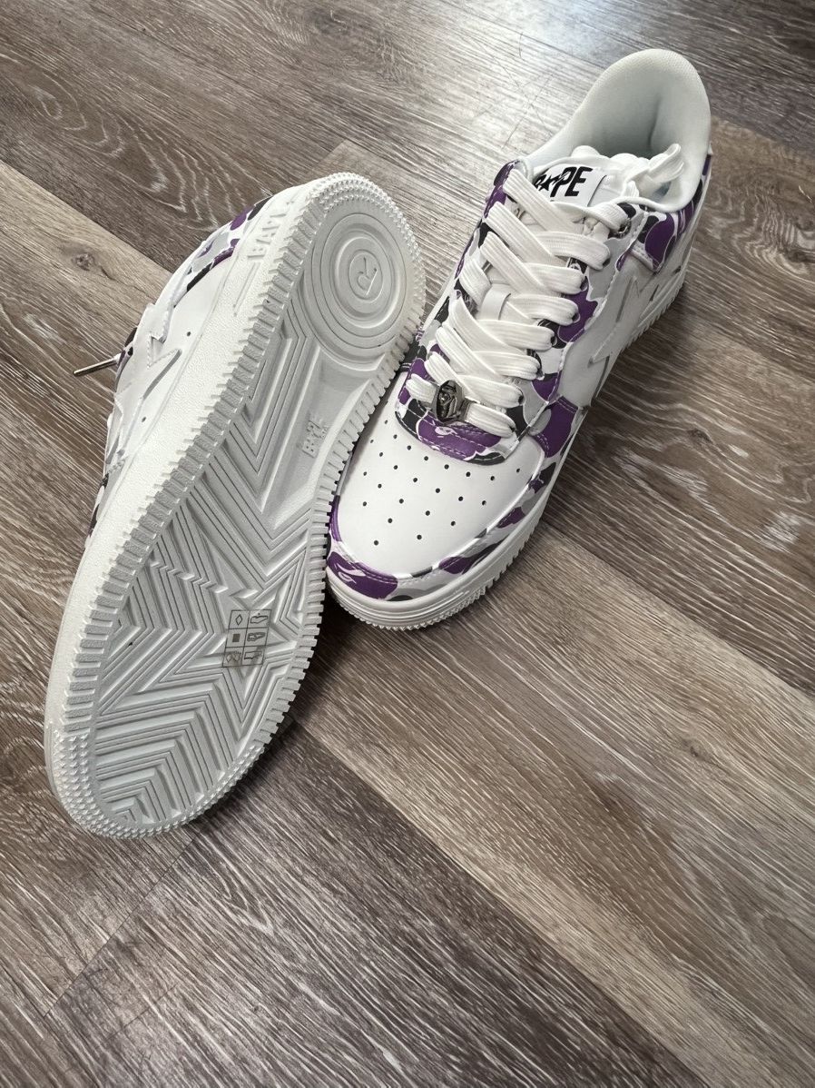 Bape NYC 5th Bape Bapesta Sneakers Size US 10 / EU 43 - 4 Thumbnail