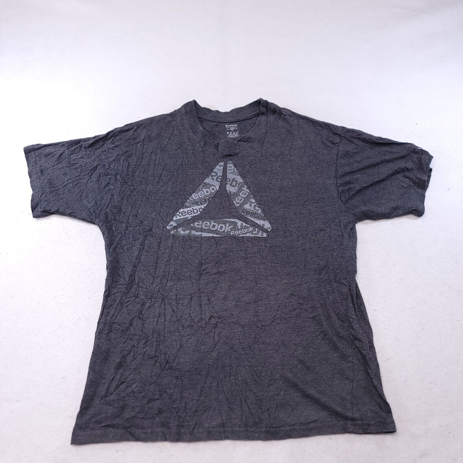 Reebok Reebok Pullover Graphic Pullover T Shirt Mens Size L Gray Size US L / EU 52-54 / 3 - 2 Thumbnail