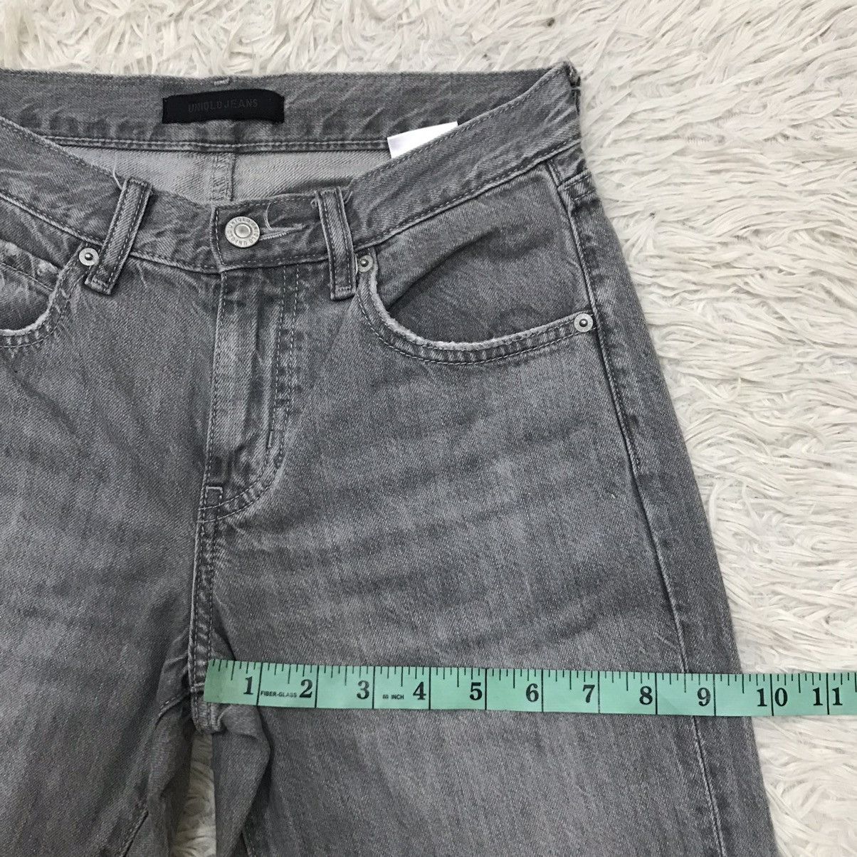 Uniqlo Uniqlo Distressed Slim Tapered Fit Jeans Size 24" / US 00 / IT 34 - 15 Thumbnail