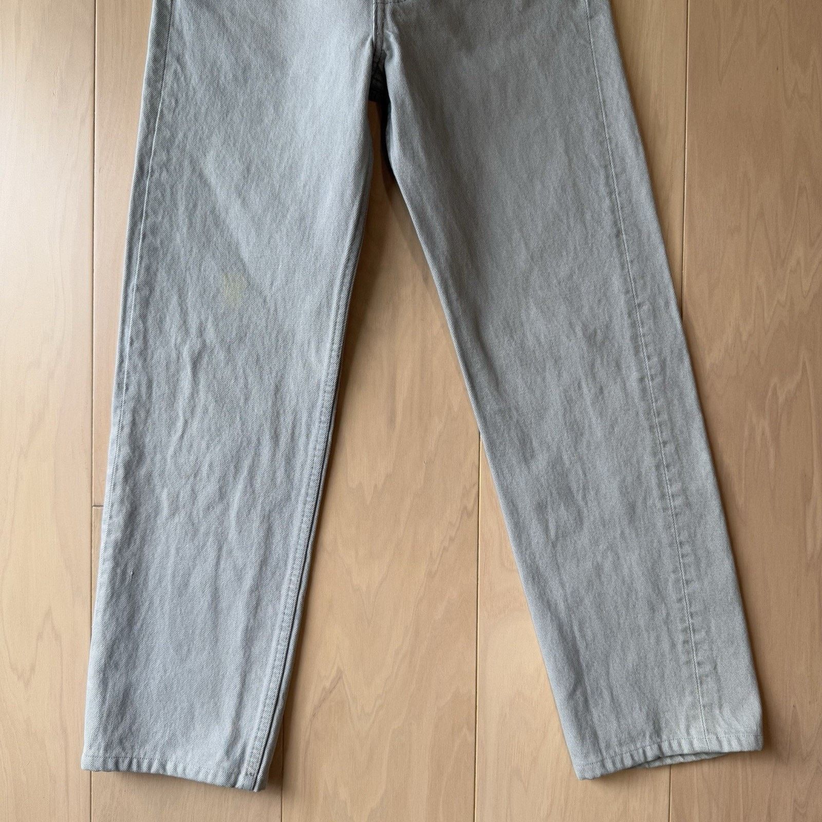 Levi's Vintage Levis 701 Jeans 25 Gray 80s Light Wash Made USA Size 25" / US 0 / IT 36 - 4 Thumbnail