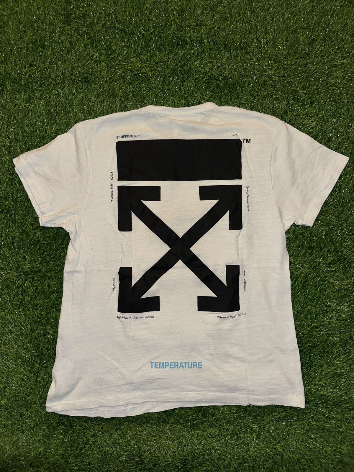 Off-White Off white mona lisa temperature tee shirt size Medium Size US M / EU 48-50 / 2 - 2 Thumbnail