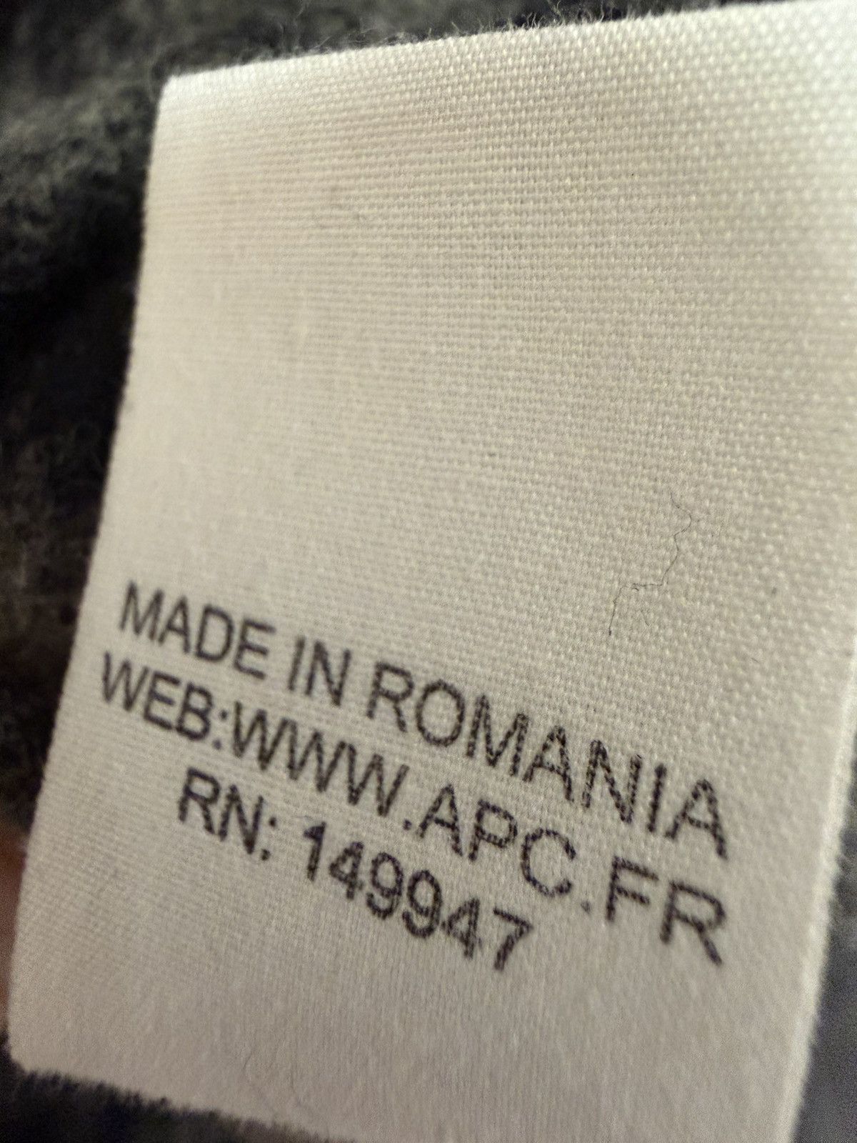 A.P.C. A.P.C. Black/Grey Check Overshirt Wool Blend Size M Size US M / EU 48-50 / 2 - 5 Thumbnail