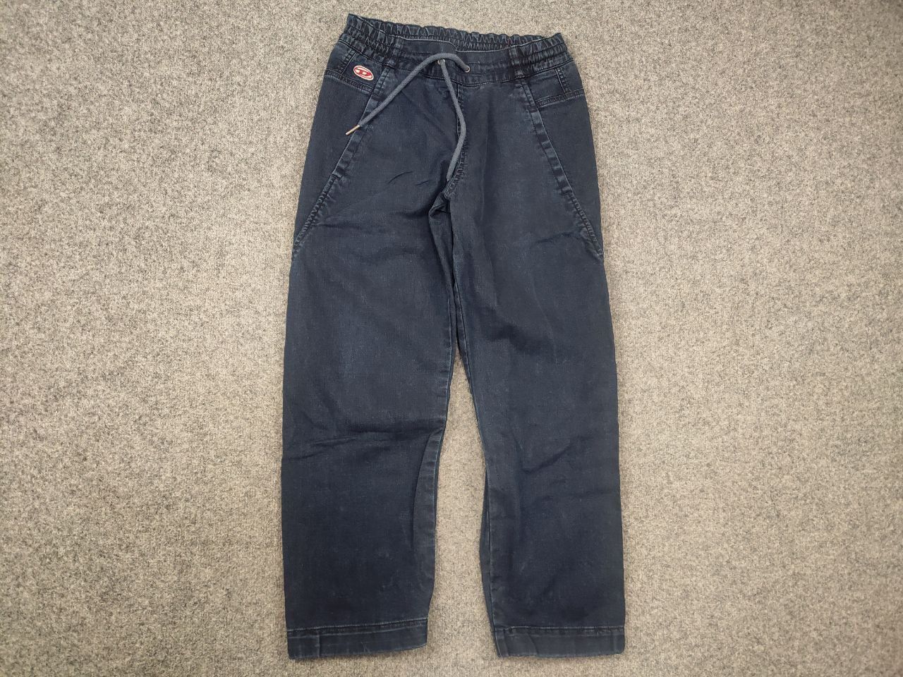 Diesel Diesel d krailey e ne Sweat Blue Denim Cropped Jeans Vintage Size 26" / US 2 / IT 38 - 4 Thumbnail