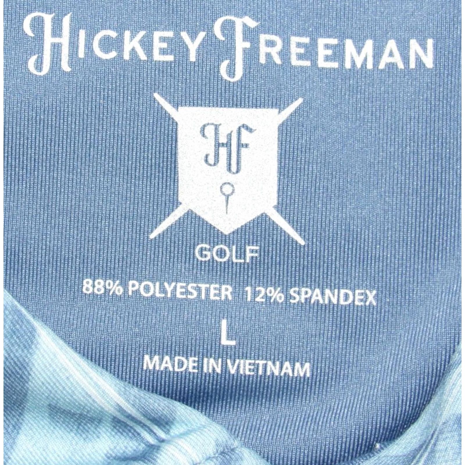 Vintage Hickey Freeman Blue Printed Short Sleeve Polo Golf Shirt Large L Mens Polo Blue Printed Short Sleeve Golf Shirt Large L Size US L / EU 52-54 / 3 - 4 Thumbnail