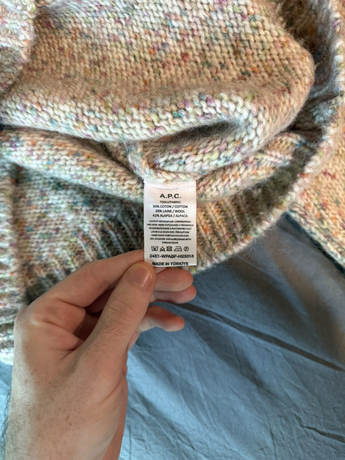 A.P.C. A.P.C. Zachary Sweater Multicolor Size Medium Size US M / EU 48-50 / 2 - 5 Thumbnail