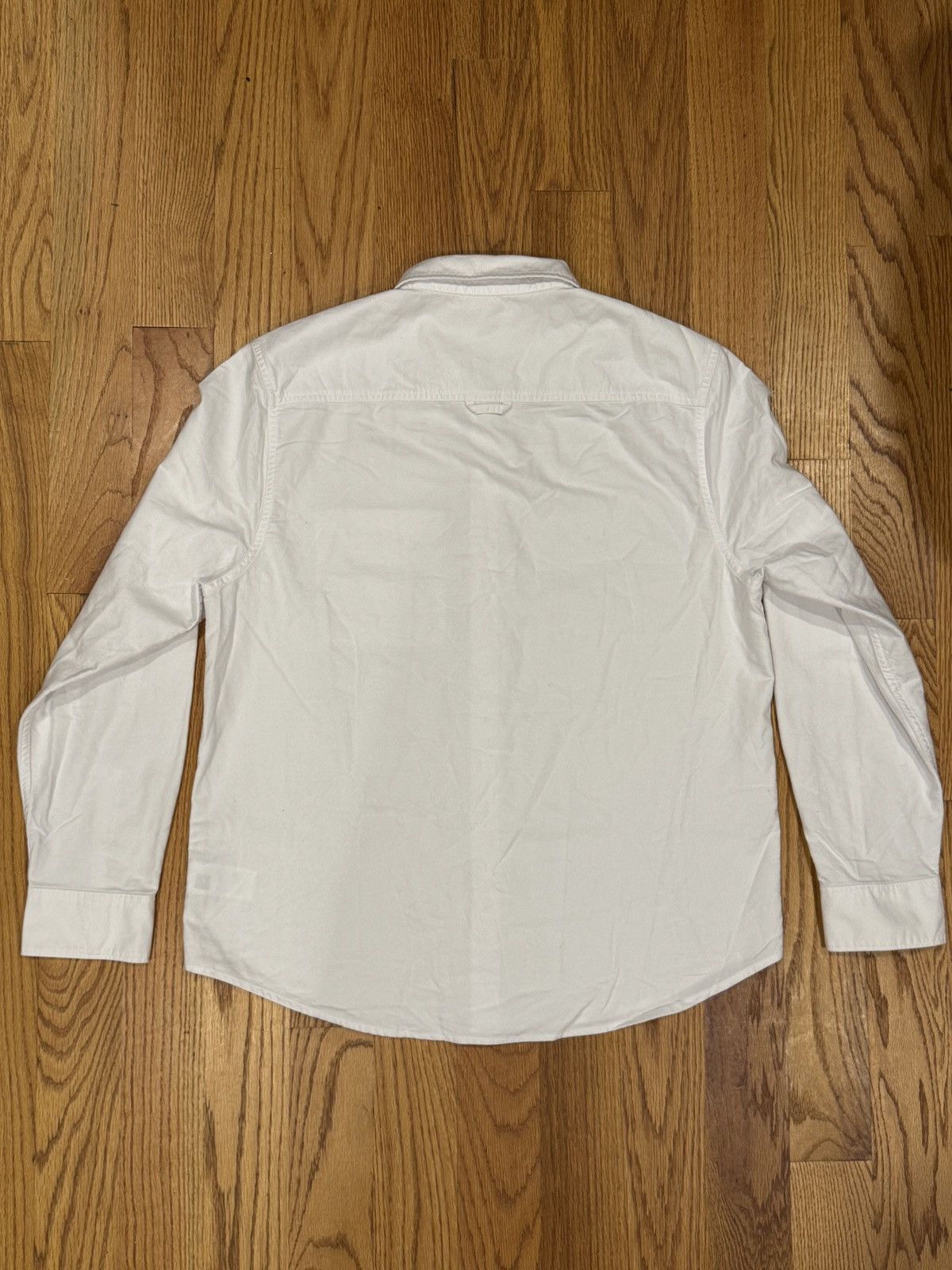 Madewell Madewell Easy Fit White Button Up Size US L / EU 52-54 / 3 - 2 Thumbnail