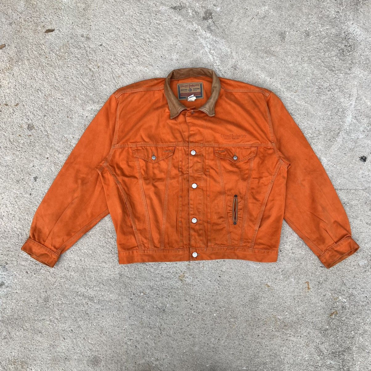 Diesel × Vintage Vintage 90s Diesel Denim Jacket Size US L / EU 52-54 / 3 - 1 Thumbnail