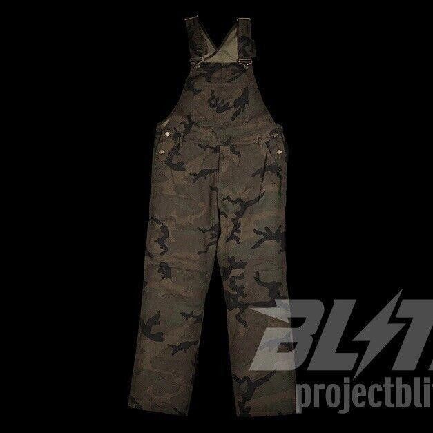 Louis Vuitton 2017 SUPREME X LOUIS VUITTON JACQUARD DENIM OVERALLS PANTS Size US 34 / EU 50 - 1 Thumbnail