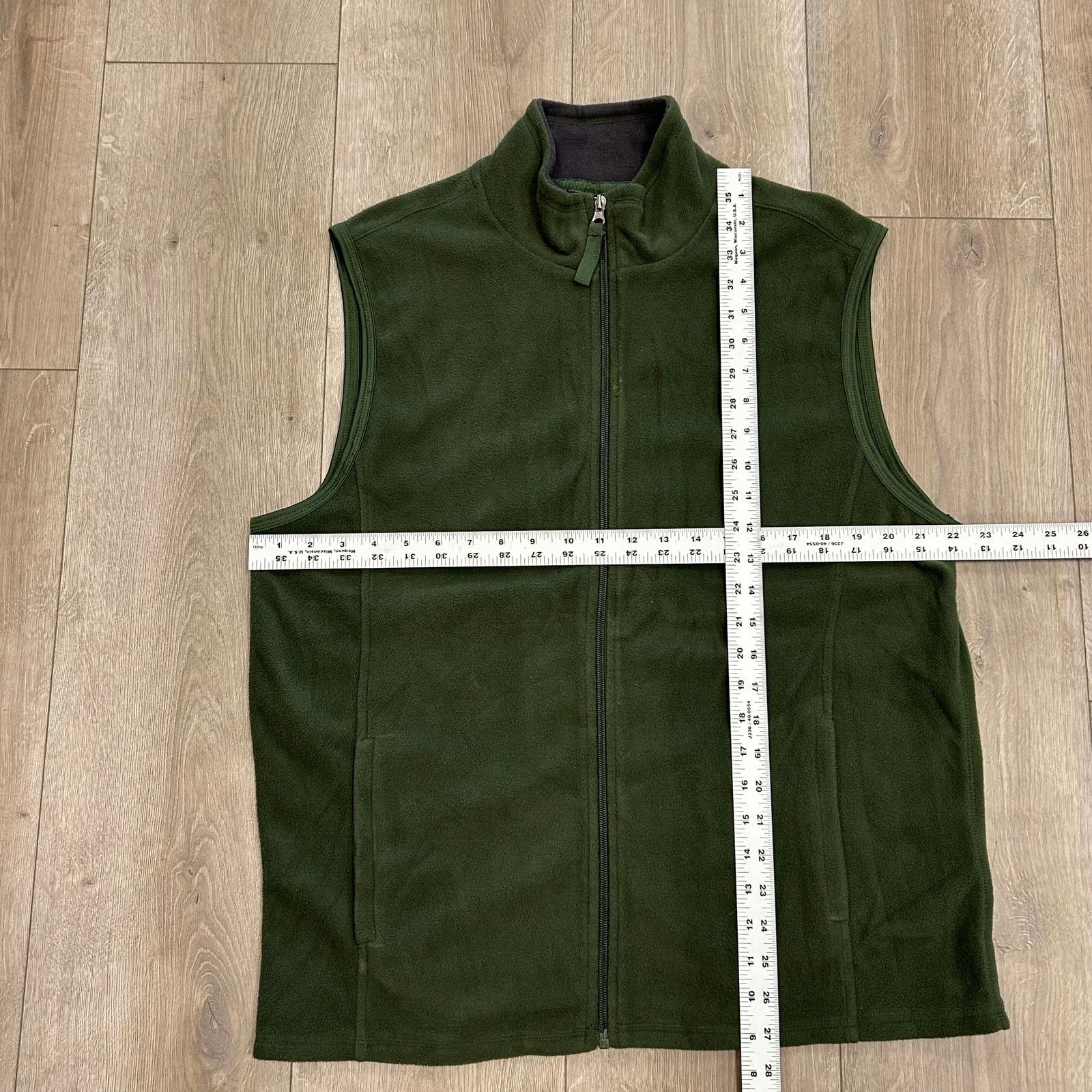 Stussy Club Room Green Fleece Vest Zip up Size Large L B20 Size US L / EU 52-54 / 3 - 3 Thumbnail