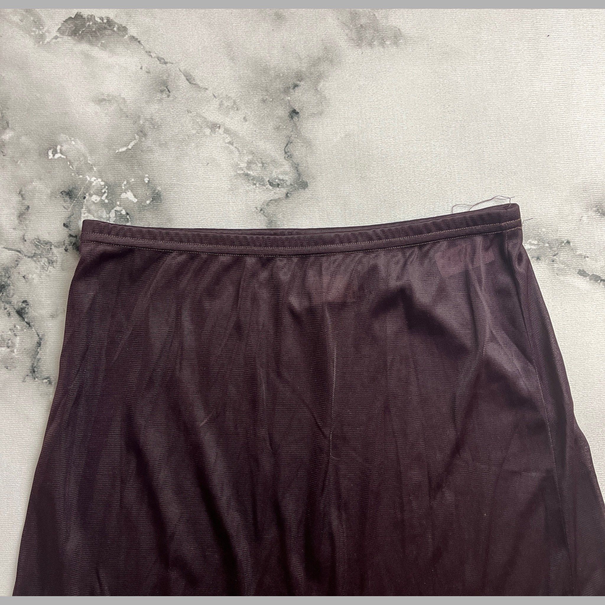 Fendi Gonna Fendissime Trasparente – 44 IT Size 30" / US 8 / IT 44 - 2 Thumbnail
