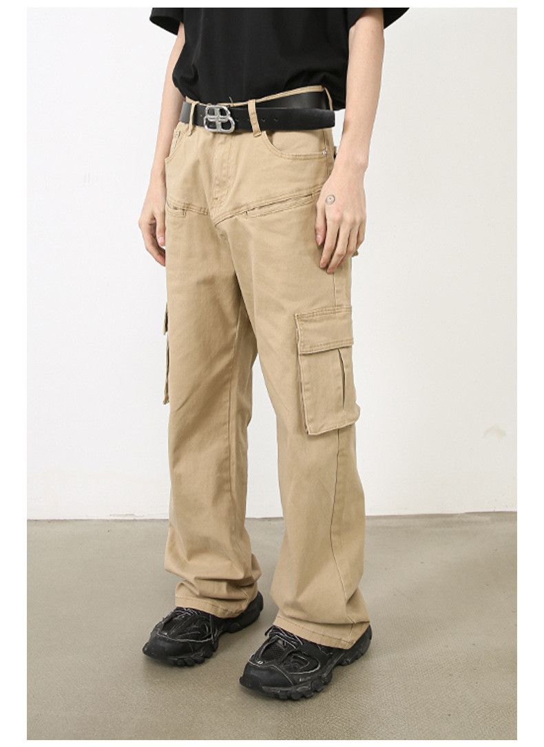 Japanese Brand × Jean Vintage distressed multi-pocket streetwear cargo jeans Size US 32 / EU 48 - 6 Thumbnail