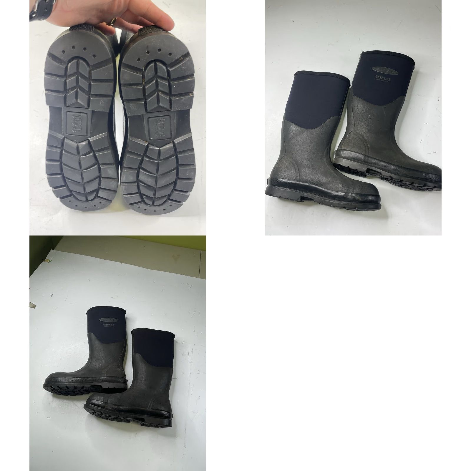 Vintage VINTAGE The Original Muck Company Boots Mens 10 Womens 11 Chore S/T Steel Toe Work Black - Boots, Steel Toe Size US 9 / IT 39 - 8 Thumbnail