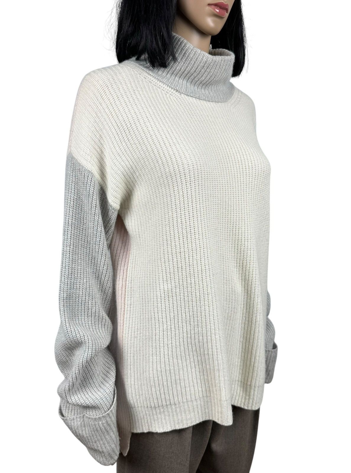 Peserico Peserico Knit Sweater Wool-Silk-Cashmere size 42 Size M / US 6-8 / IT 42-44 - 3 Thumbnail