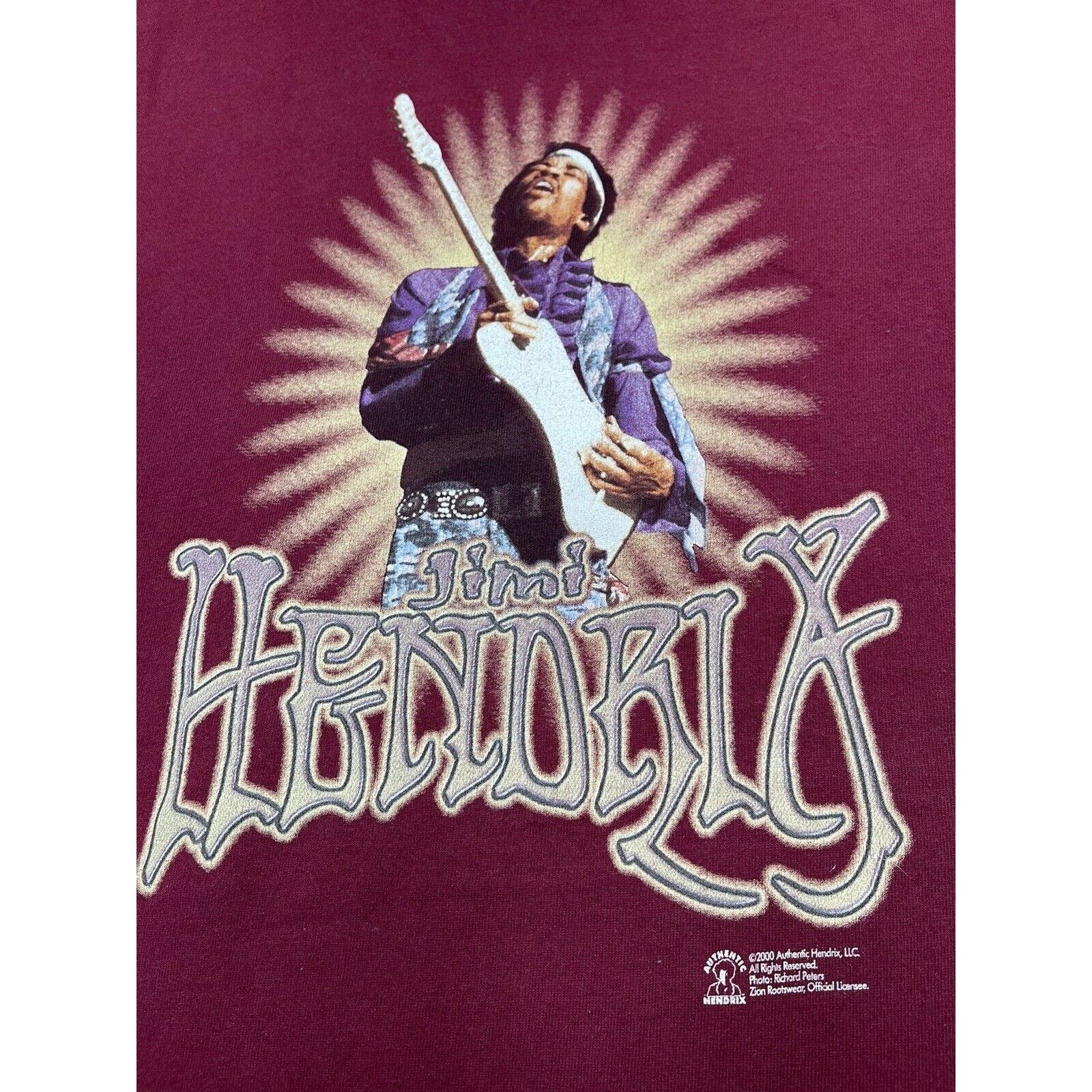 Zion Rootswear Vintage 2000 Jimi Hendrix Zion Rootswear