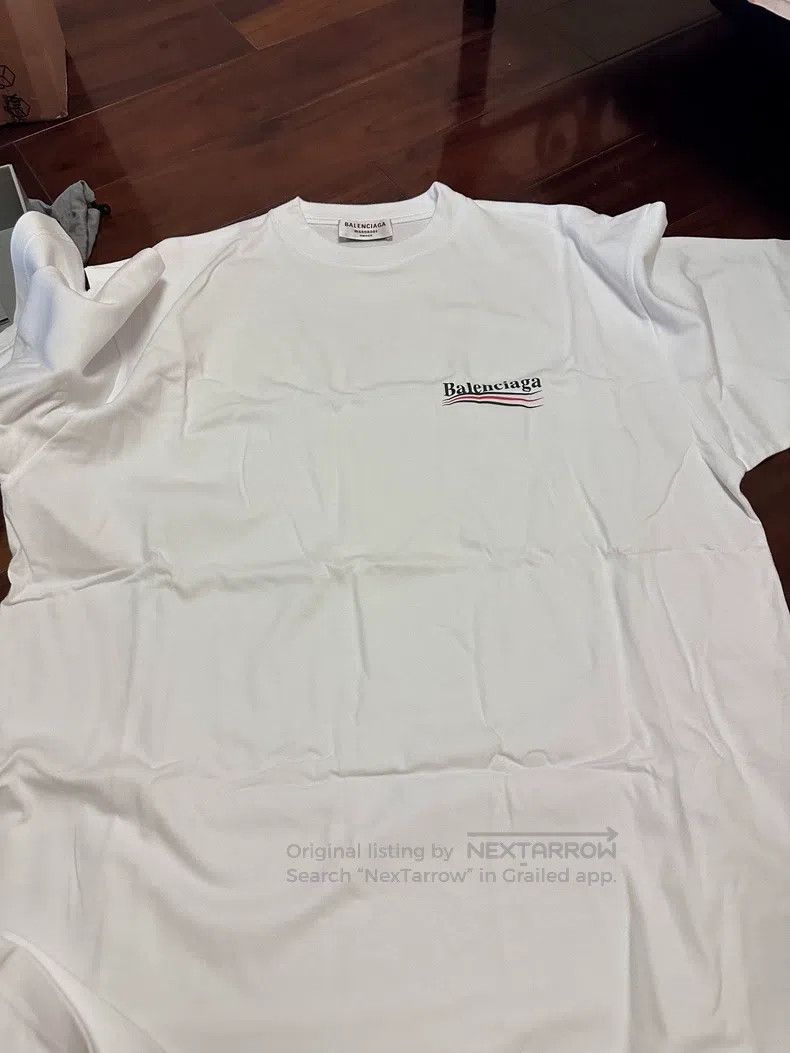 Balenciaga Balenciaga Coca-Cola striped white T-shirt Size US XS / EU 42 / 0 - 1 Thumbnail