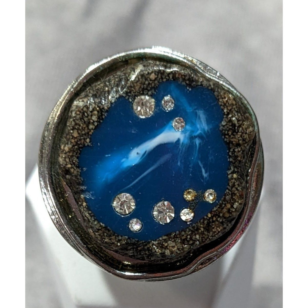 Other Vintage Chunky Lucite And Faux Stone Constellation Statement Size ONE SIZE - 6 Thumbnail
