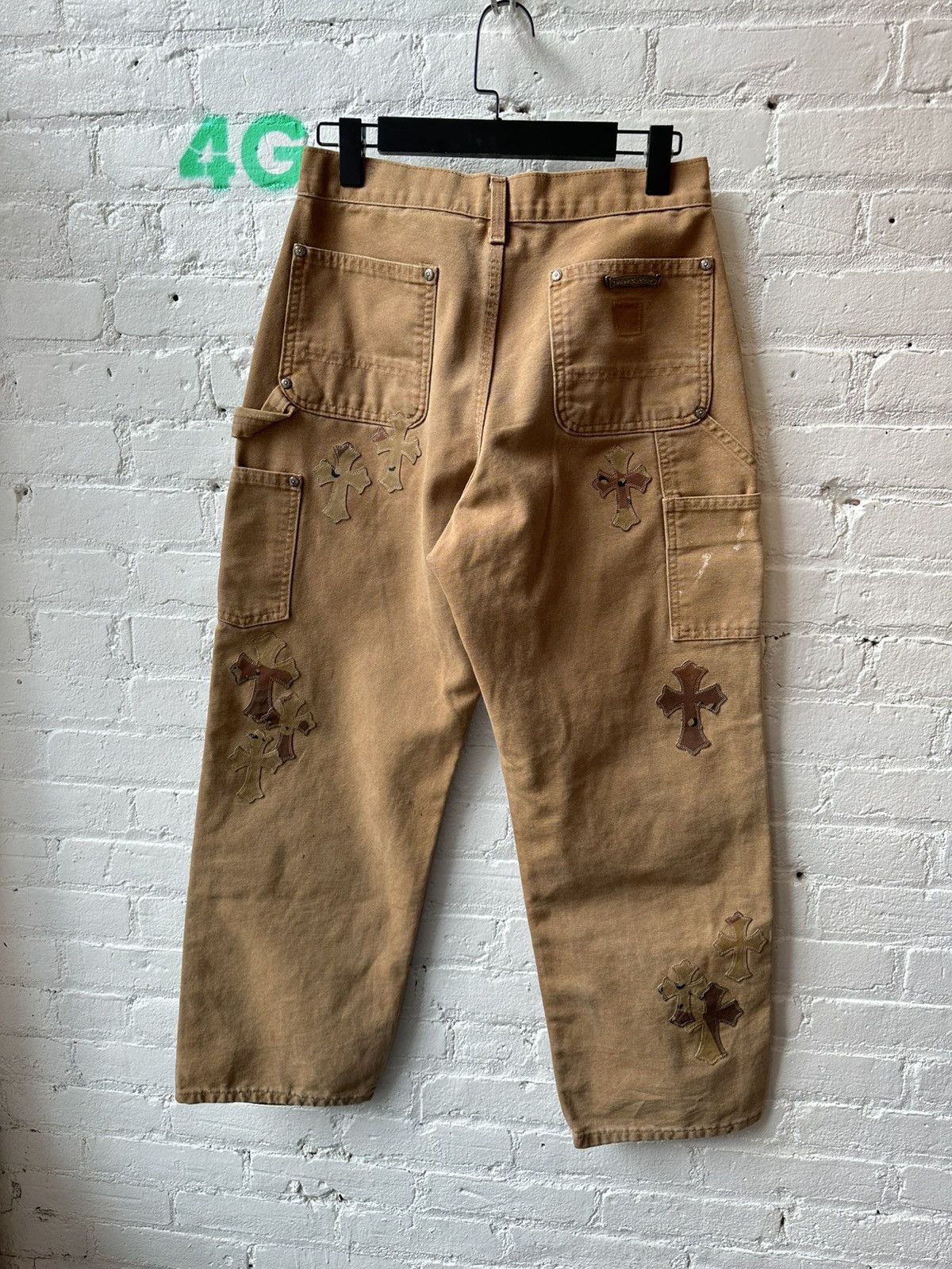 Chrome Hearts CHROME HEARTS MATTYBOY CARHARTTS Size US 28 / EU 44 - 3 Thumbnail