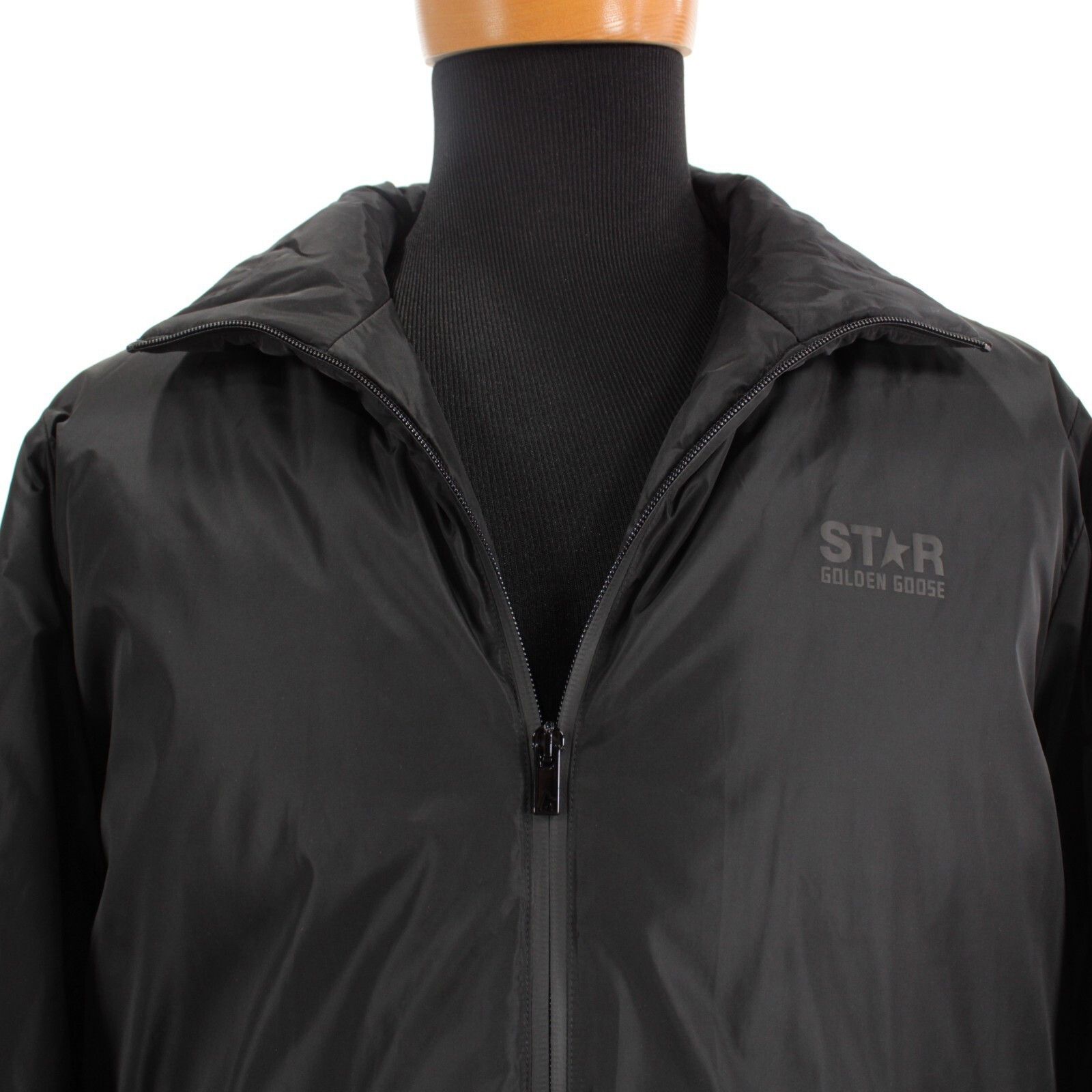 Golden Goose Golden Goose Jacket Size M US In Black Polyamide Size US M / EU 48-50 / 2 - 7 Thumbnail