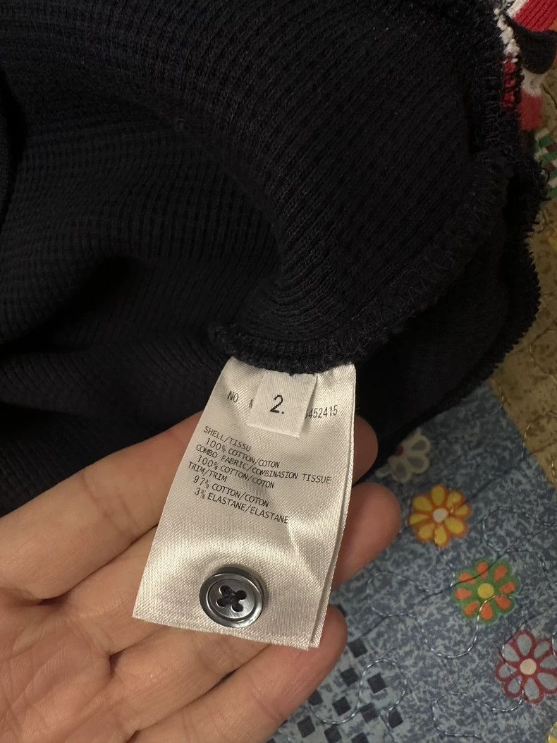 Thom Browne Thom browne Waffed sweatshirt 2504-Nextarrow Size US M / EU 48-50 / 2 - 3 Thumbnail