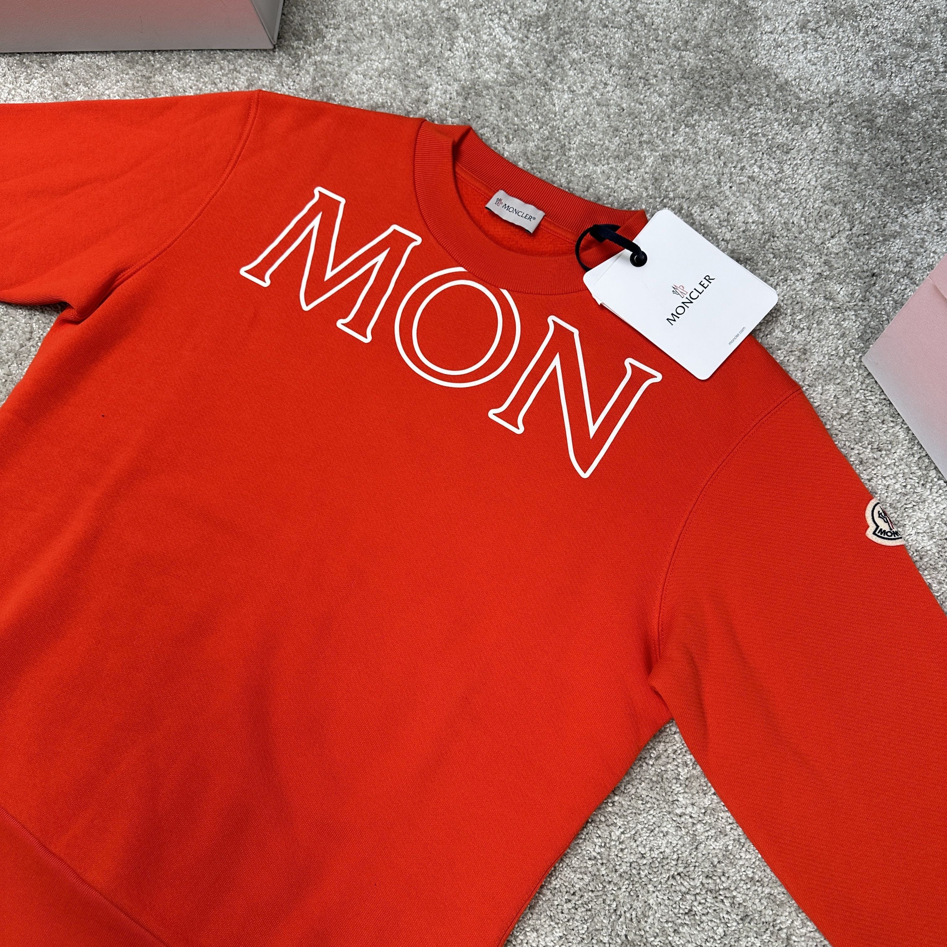 Moncler Moncler Orange Jumper Size US S / EU 44-46 / 1 - 2 Thumbnail