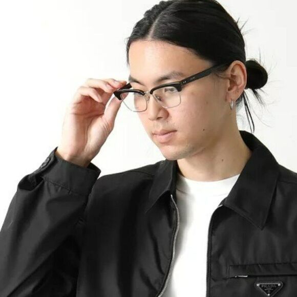Celine Celine CL50026U 031 Eyeglasses Khaki Havana 53mm Browline Size ONE SIZE - 7 Thumbnail