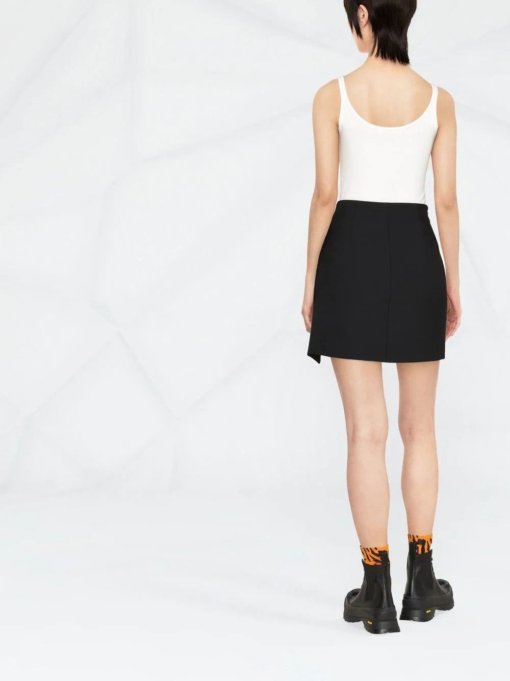 Off-White o1gr1nt0325 Off Stamp Scoop-Neck Tank Top in White Size XS / US 0-2 / IT 36-38 - 4 Thumbnail
